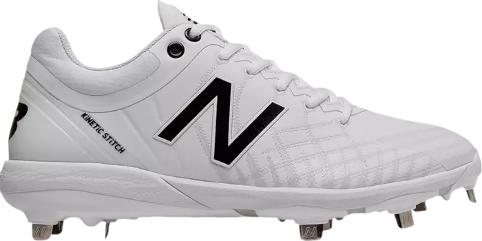 Бутсы New Balance 4040v5 'White Black', белый