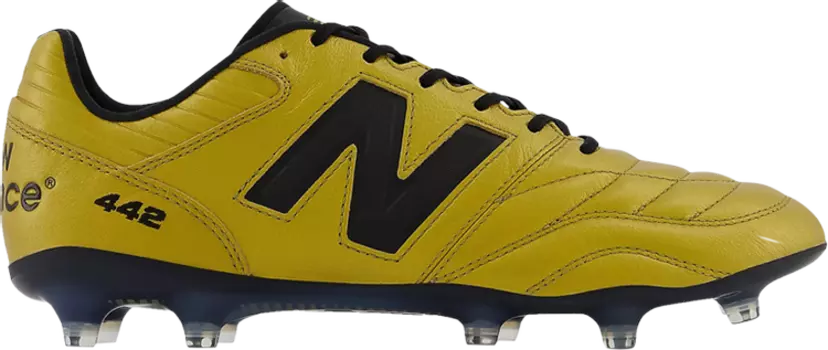 Бутсы New Balance 442v2 Pro FG 'Gold', золотой
