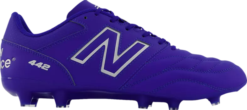 Бутсы New Balance 442v2 Team FG 'Blue White', синий