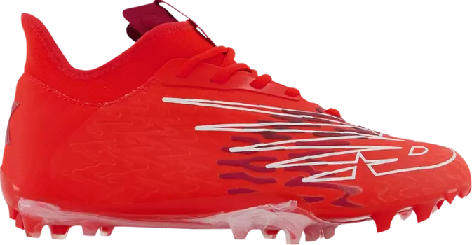 Бутсы New Balance Burn X3 2E Wide 'Red Flame', красный