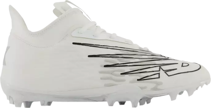 Бутсы New Balance Burn X3 2E Wide 'White Dynomite', белый