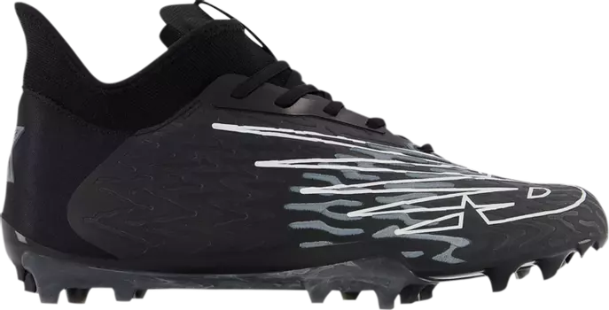 Бутсы New Balance Burn X3 'Black Grey', черный