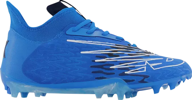 Бутсы New Balance Burn X3 'Blue White', синий