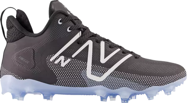 Бутсы New Balance FreezeLX v4 2E Wide 'Black Polar Blue', черный