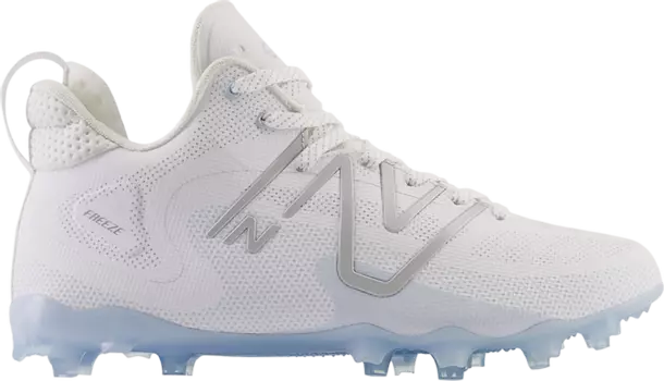 Бутсы New Balance FreezeLX v4 2E Wide 'White Polar Blue', белый