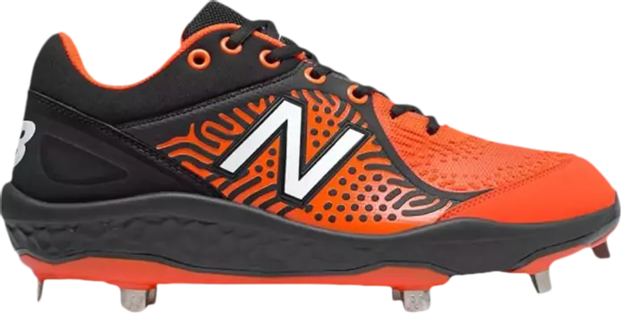 Бутсы New Balance Fresh Foam 3000v5 'Black Orange', оранжевый