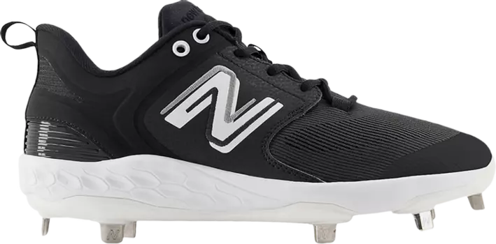 Бутсы New Balance Fresh Foam X 3000v6 Metal 'Black White', черный