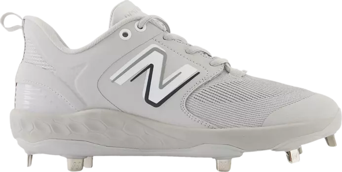 Бутсы New Balance Fresh Foam X 3000v6 Metal 'Grey White', серый