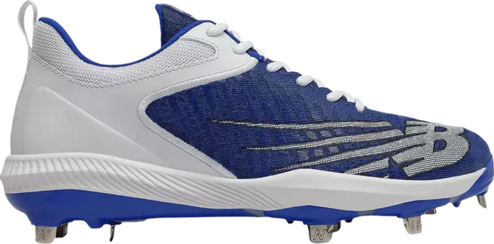 Бутсы New Balance Fuel Cell 4040 v6 'Metal Camo - Team Royal White', синий