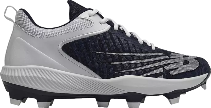 Бутсы New Balance FuelCell 4040 v6 'Molded Fresh Pearls - Team Navy White', синий