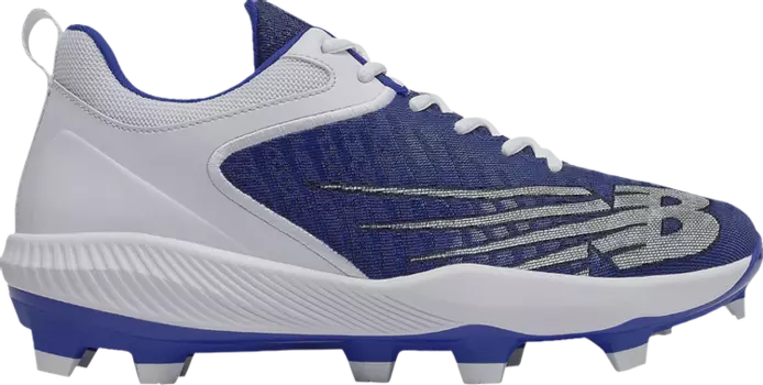 Бутсы New Balance FuelCell 4040 v6 'Molded Fresh Pearls - Team Royal White', синий