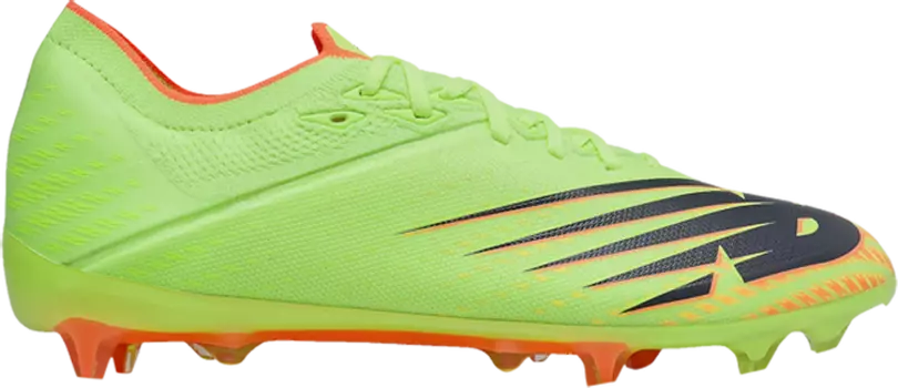 Бутсы New Balance Furon v6+ Destroy FG 'Bleached Lime Glow', зеленый