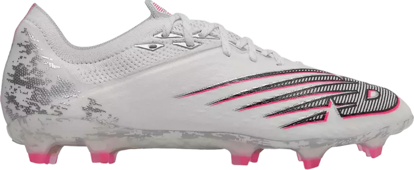 Бутсы New Balance Furon V6+ Pro FG 'White Silver', белый