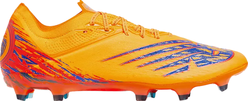 Бутсы New Balance Furon V6+ Pro FG 'Impulse Vibrant Orange', оранжевый