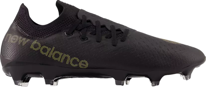 Бутсы New Balance Furon v7 Pro FG 'Black Gold', черный
