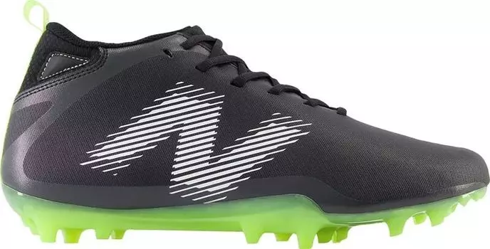 Бутсы New Balance Rush V4 Mid для лакросса, черный/зеленый