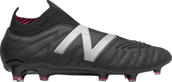 Бутсы New Balance Tekela V3+ Pro Leather FG 'Black', черный