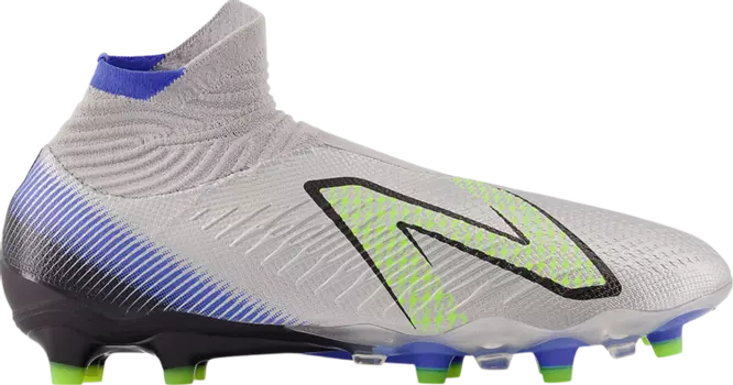 Бутсы New Balance Tekela v4 Pro FG 2E Wide 'Headline Taker Pack', серебряный