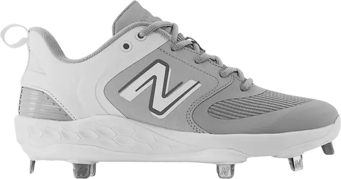 Бутсы New Balance Wmns Fresh Foam X Velo v3 Metal 'Grey White', серый