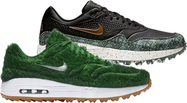 Бутсы Nike Air Max 1 Golf NRG 'Grass & Payday' Pack, зеленый
