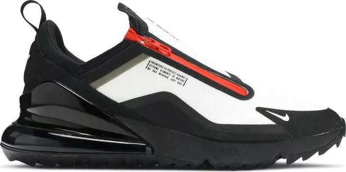 Бутсы Nike Air Max 270 Shield Golf 'Black Team Orange', белый