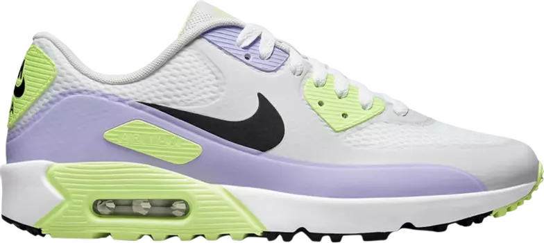 Бутсы Nike Air Max 90 Golf 'White Lilac', белый