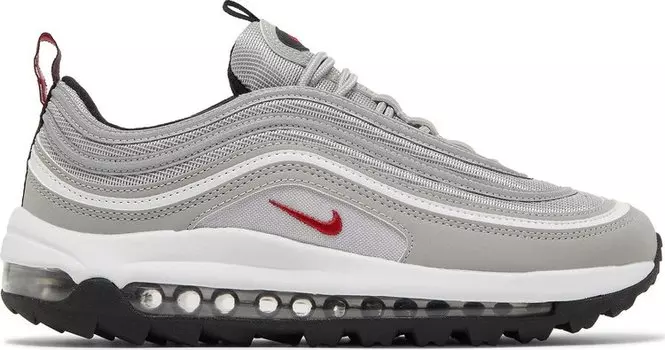 Бутсы Nike Air Max 97 Golf 'Silver Bullet', серебряный