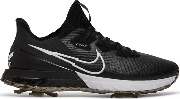 Бутсы Nike Air Zoom Infinity Tour Golf 'Black White', черный