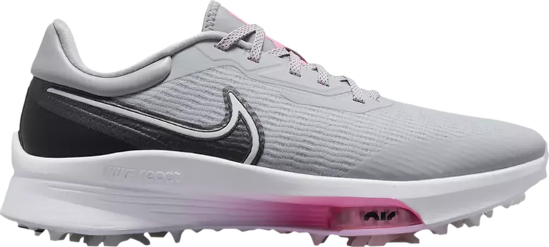 Бутсы Nike Air Zoom Infinity Tour NEXT% 'Wolf Grey Pink Spell', серый