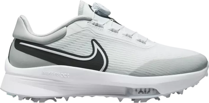 Бутсы Nike Air Zoom Infinity Tour NEXT% Boa Wide 'White Dynamic Turquoise', белый