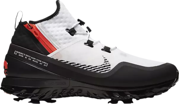 Бутсы Nike Air Zoom Infinity Tour Shield Golf 'Team Orange Black', белый