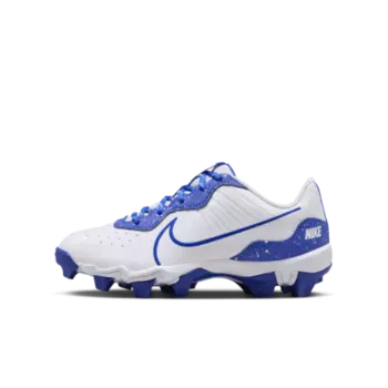 Бутсы Nike Alpha Huarache 4 Keystone, цвет White/Hyper Royal