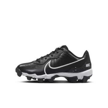 Бутсы Nike Alpha Huarache 4 Keystone, цвет Black/Dark Smoke Grey/White