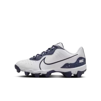 Бутсы Nike Alpha Huarache 4 Keystone, цвет White/Midnight Navy