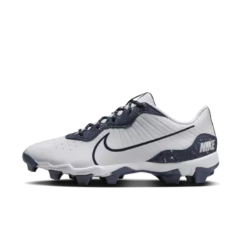 Бутсы Nike Alpha Huarache 4 Keystone, цвет White/Midnight Navy