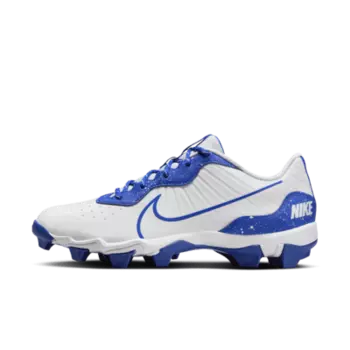 Бутсы Nike Alpha Huarache 4 Keystone, цвет White/Hyper Royal