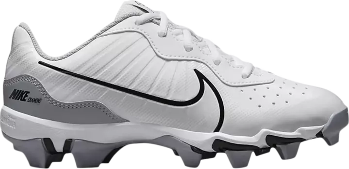Бутсы Nike Alpha Huarache 4 Keystone GS 'White Wolf Grey', белый