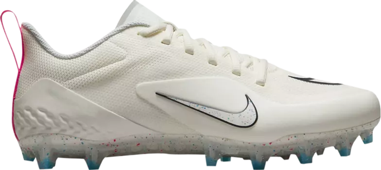 Бутсы Nike Alpha Huarache 8 Pro 'Sail Hyper Pink Speckled', кремовый