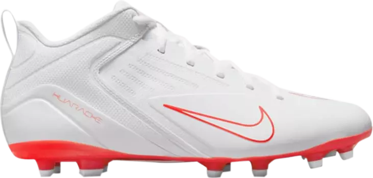 Бутсы Nike Alpha Huarache 8 Varsity 'White Bright Crimson', белый