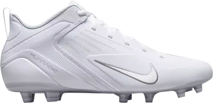 Бутсы Nike Alpha Huarache 8 Varsity 'White Metallic Silver', белый