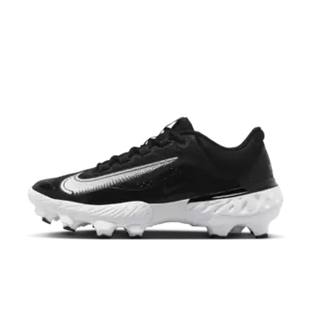 Бутсы Nike Alpha Huarache Elite 4 Low MCS, цвет Black/Blue Tint/Anthracite/White
