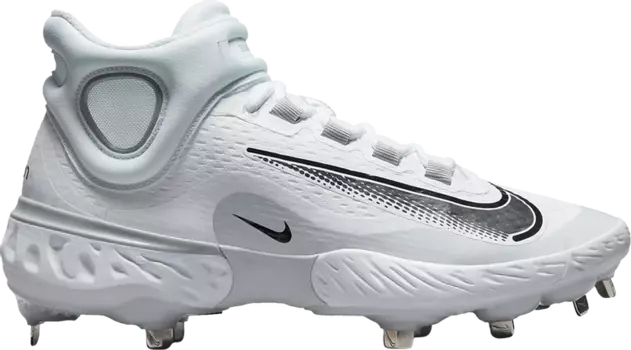 Бутсы Nike Alpha Huarache Elite 4 Mid 'White Wolf Grey', белый