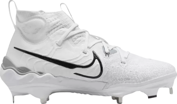 Бутсы Nike Alpha Huarache NXT 'White Black', белый