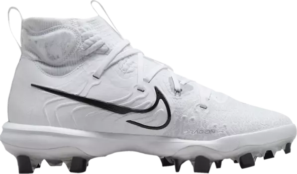 Бутсы Nike Alpha Huarache NXT MCS 'White Black', белый