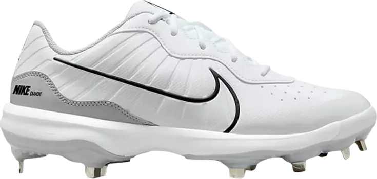 Бутсы Nike Alpha Huarache Varsity 4 Low 'White Wolf Grey', белый