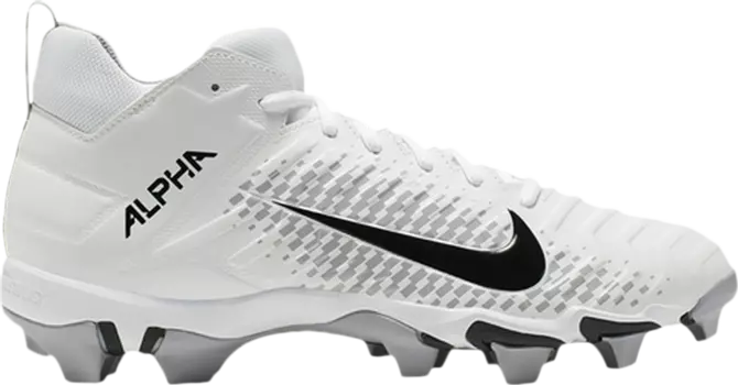 Бутсы Nike Alpha Menace 2 Shark 'White Wolf Grey', белый