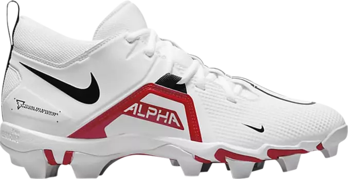 Бутсы Nike Alpha Menace 3 Shark 'White University Red', белый