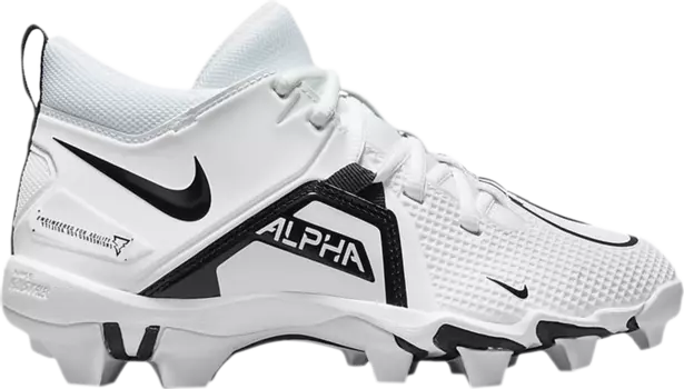 Бутсы Nike Alpha Menace 3 Shark GS 'White Black', белый