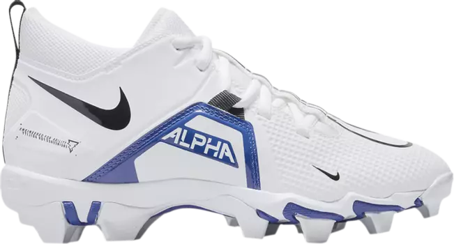 Бутсы Nike Alpha Menace 3 Shark GS 'White Game Royal', белый