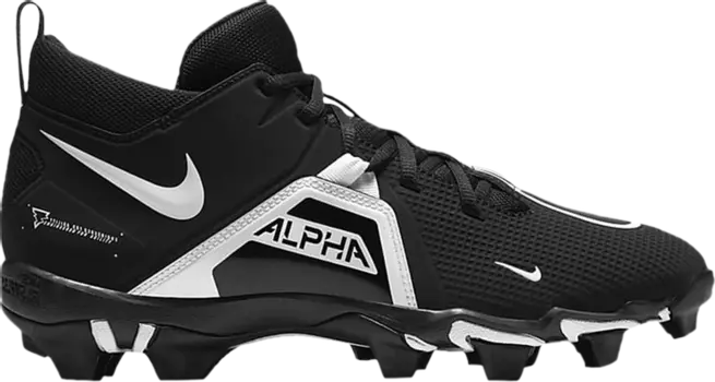 Бутсы Nike Alpha Menace 3 Shark Wide 'Black White', черный